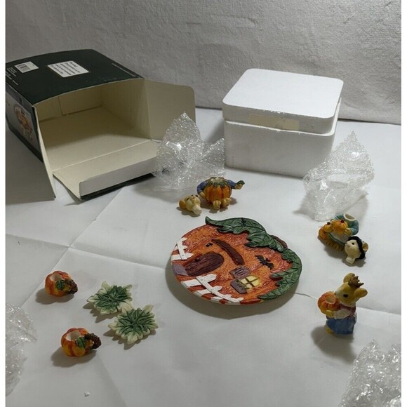 97s Halloween and Pumpkin Mouse Animal Fall  Gorgeous Y2K 10 Pcs W Details - Picture 2 of 16